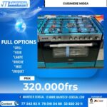 Cuisiniere midea 5 feux 90/60