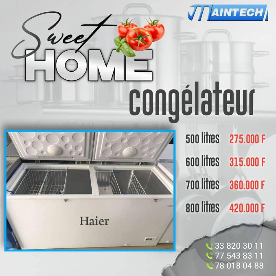 Congélateur 600 litres astech - Maintech Senegal
