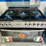 Cuisiniere astech 5 feux 90/60 full options