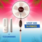 Ventilateur roch télécommande 16 ´´ussf-606