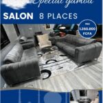 Salon naby 8 places grise